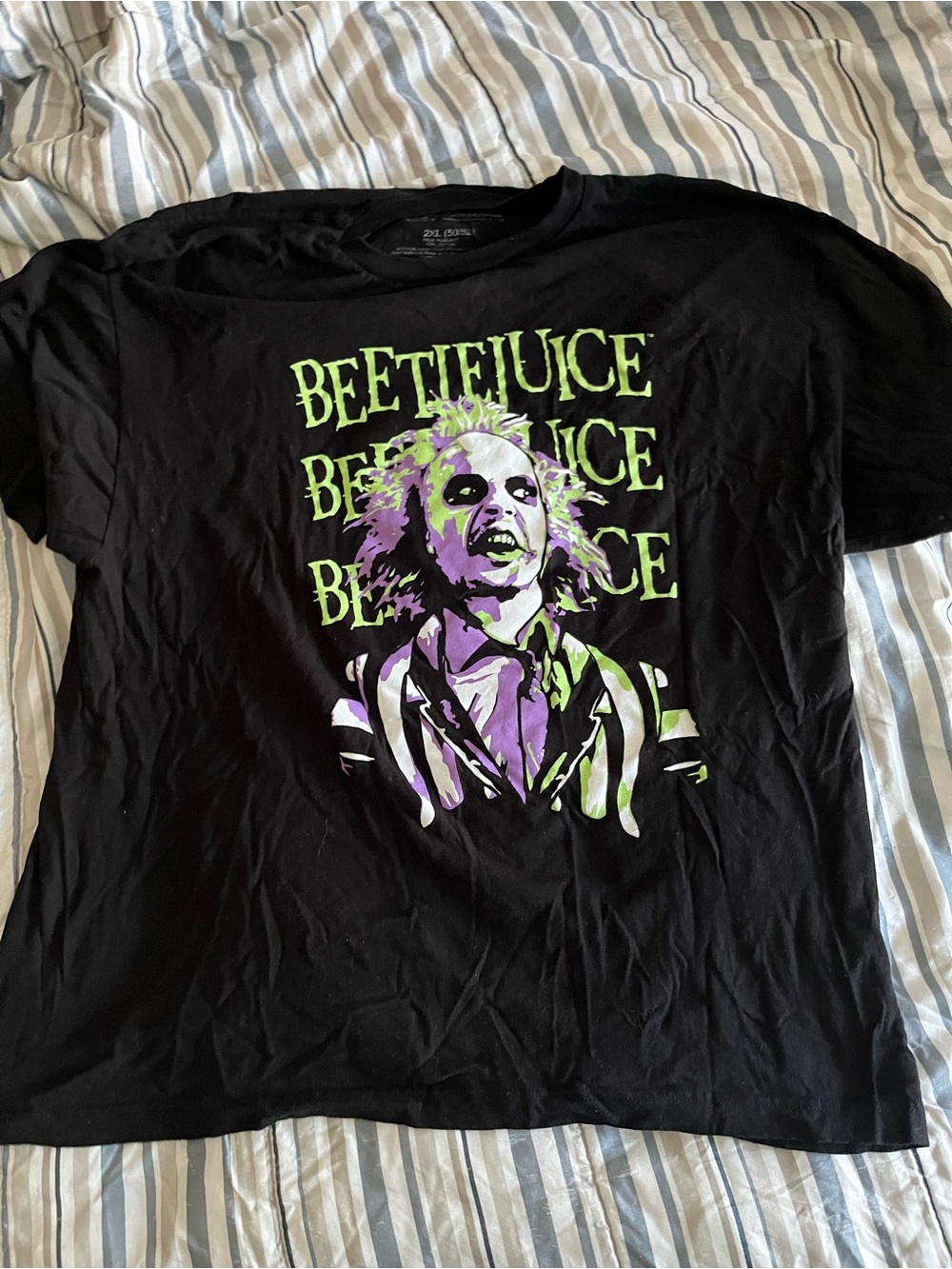 Beetlejuice Graphic Short Sleeve Tee - Black